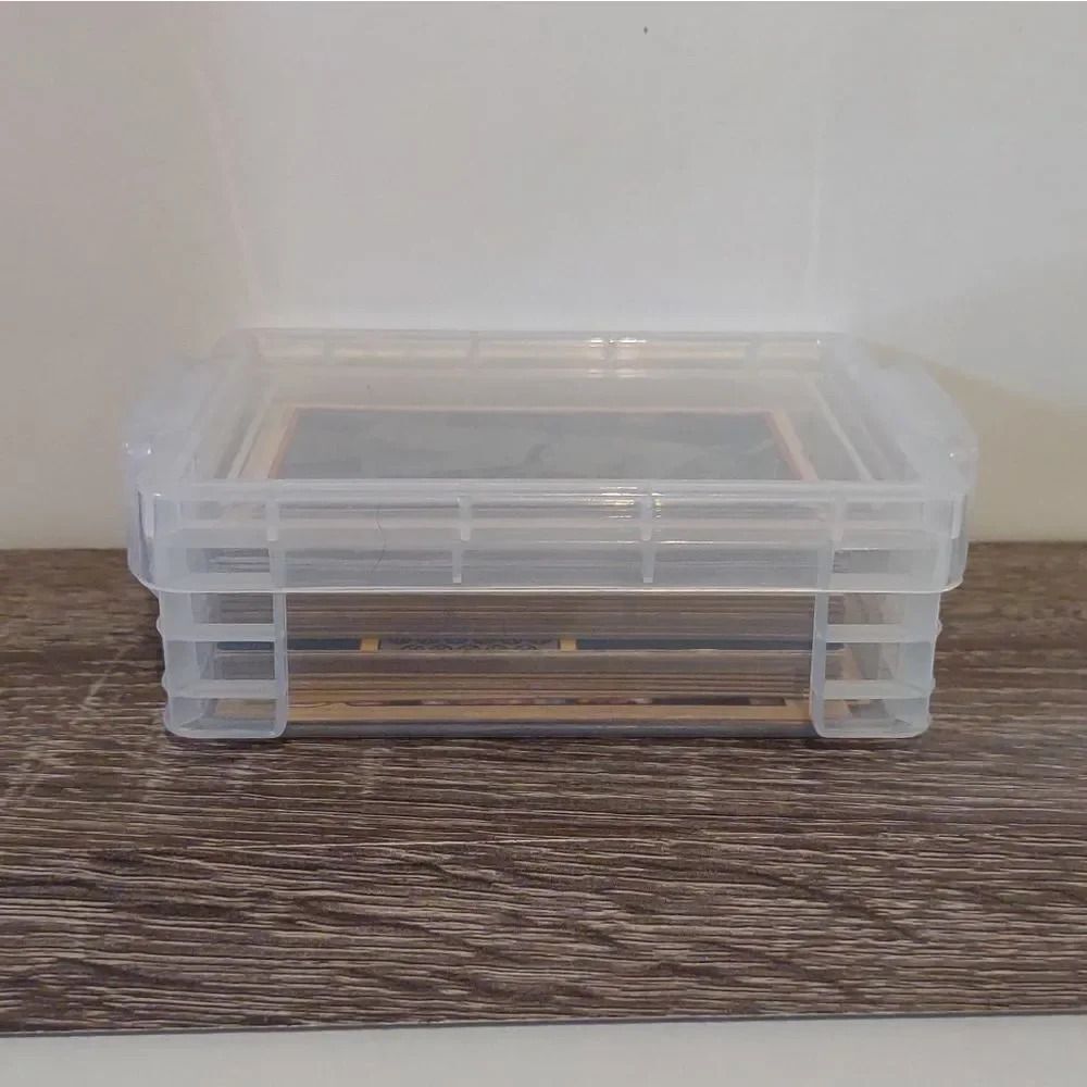 Baseball Trading Cards Plastic Container with snap lids lot of 10 - Picture 9 of 16